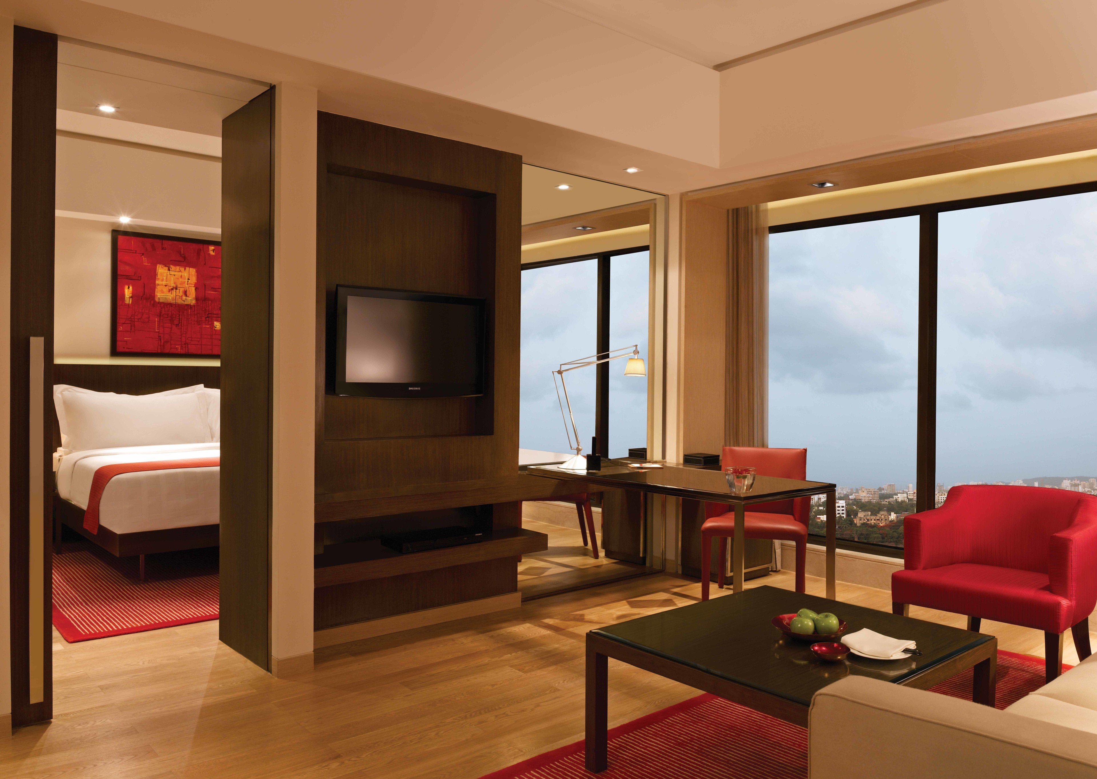 club suite | living room | 32-inch lcd tv with satellite channels, tv, dvd player