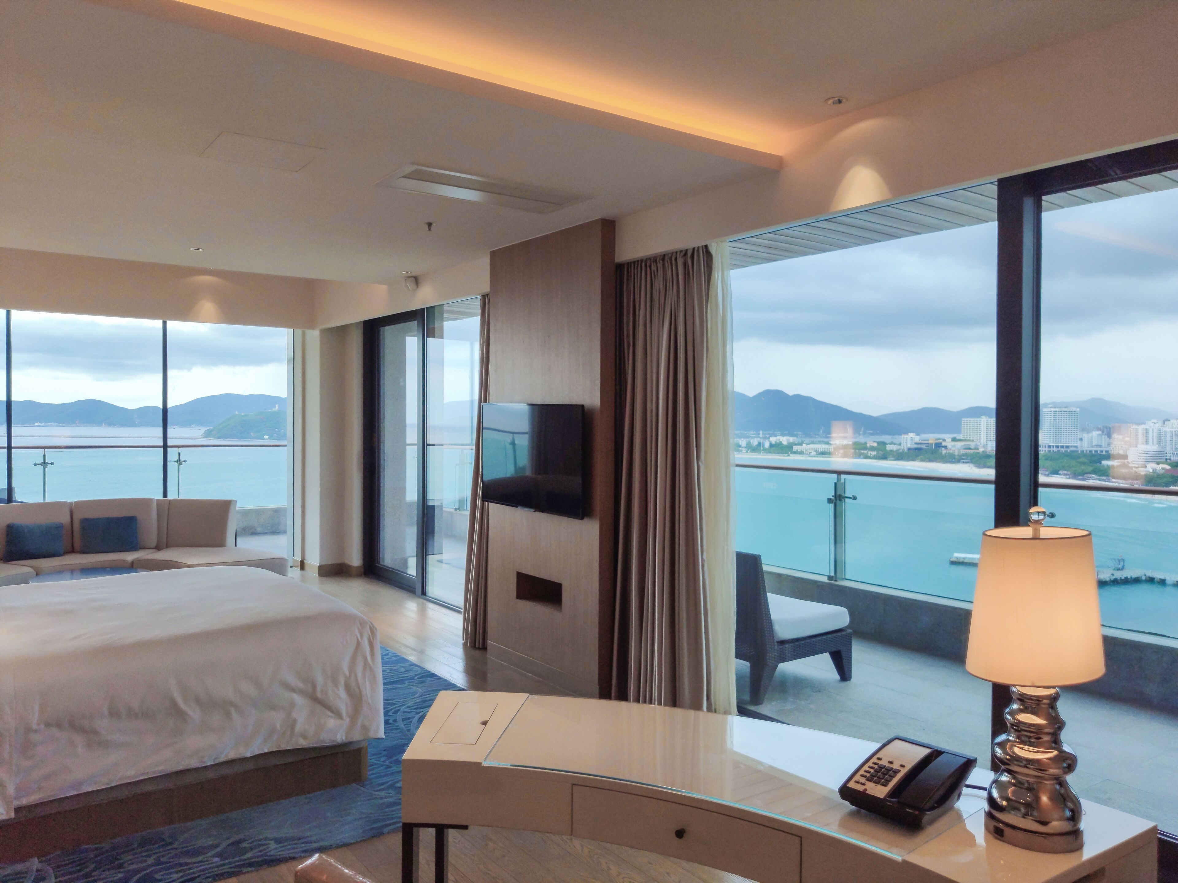 executive studio suite, 1 king bed, balcony, ocean view | view from room