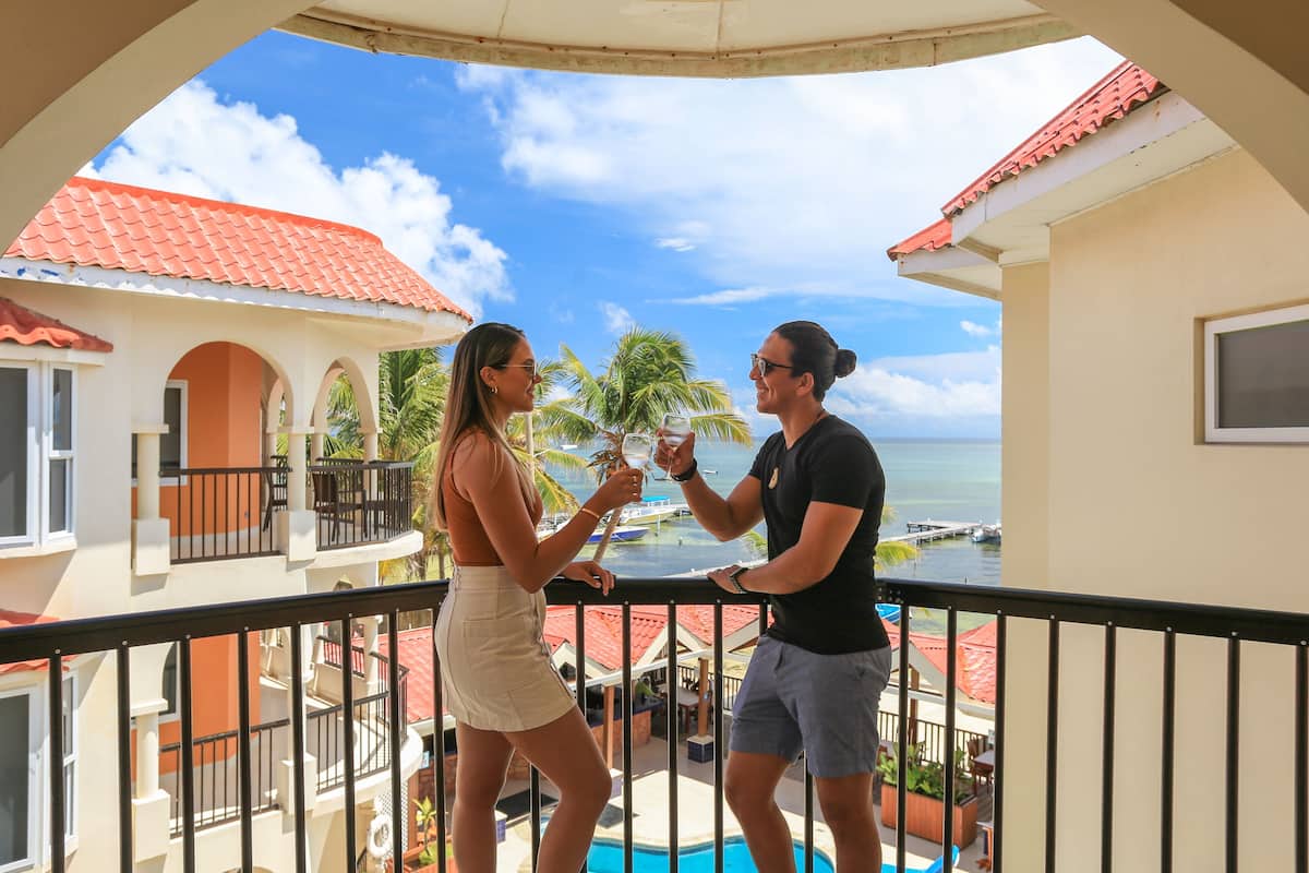 Suite, 1 Bedroom, Partial Sea View, Poolside | Terrace/patio