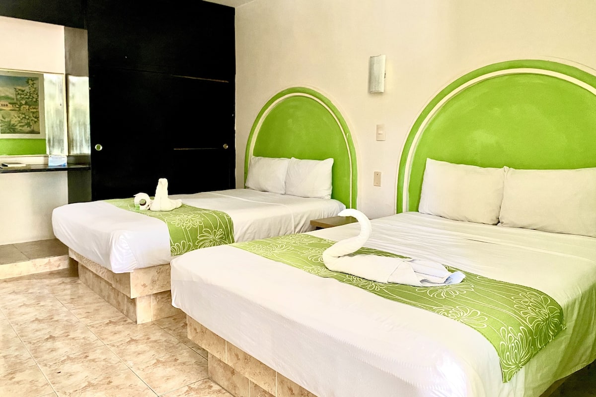 5 habitaciones, decoración personalizada y muebles diferentes