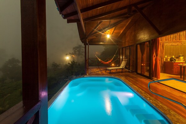Rooftop pool - Arenal Waterfall Lodge Villas (La Fortuna)