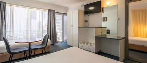 Family Studio (1st Floor) | Desk, iron/ironing board, rollaway beds, free WiFi