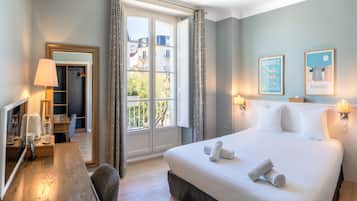 Habitació estàndard, vistes a l'oceà | Caixa forta a l'habitació i escriptori