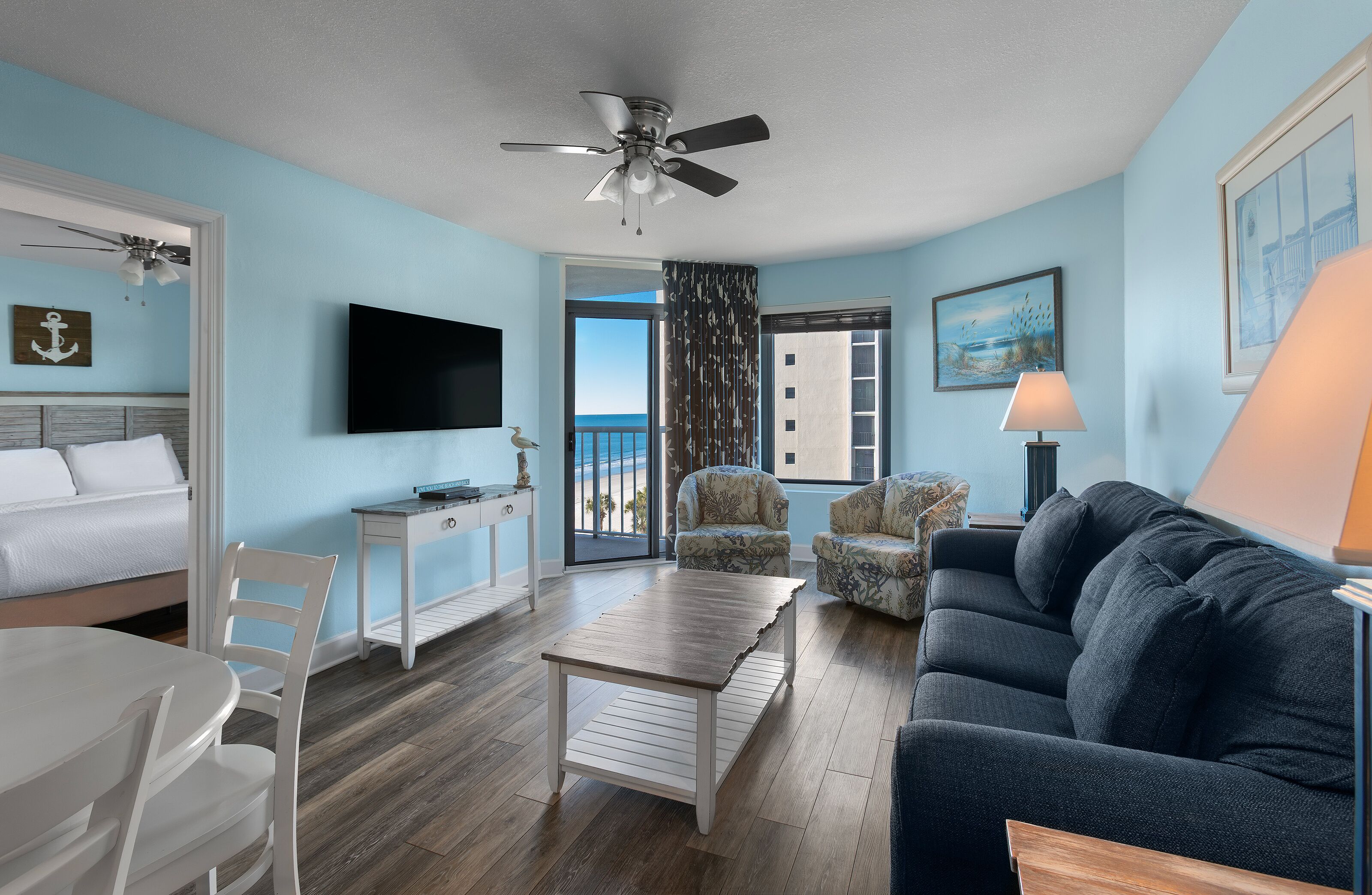 Standard-Apartment, 2 Schlafzimmer, Meerblick | Strand-/Meerblick