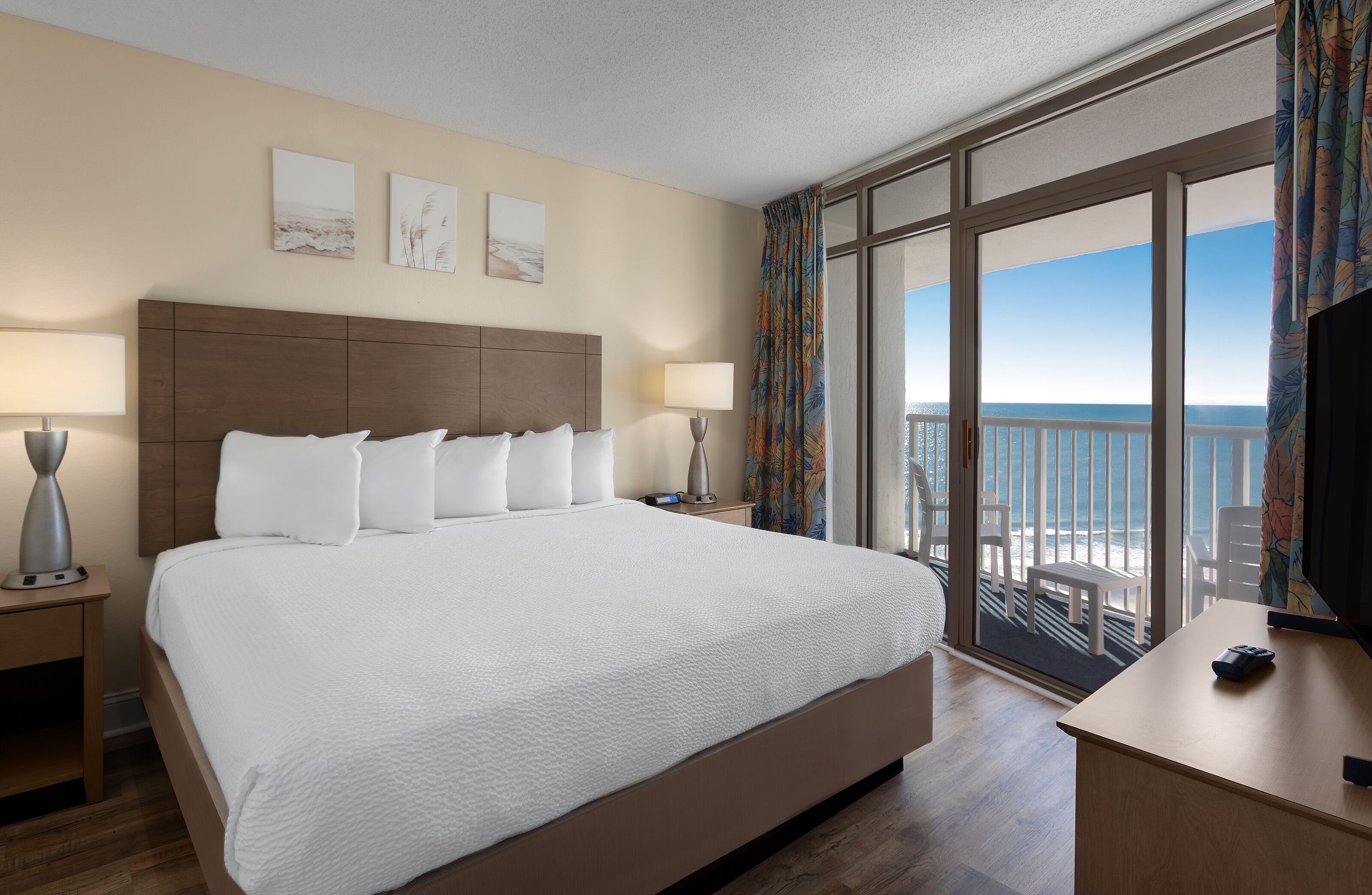 Caja de seguridad en la habitación y cortinas blackout 