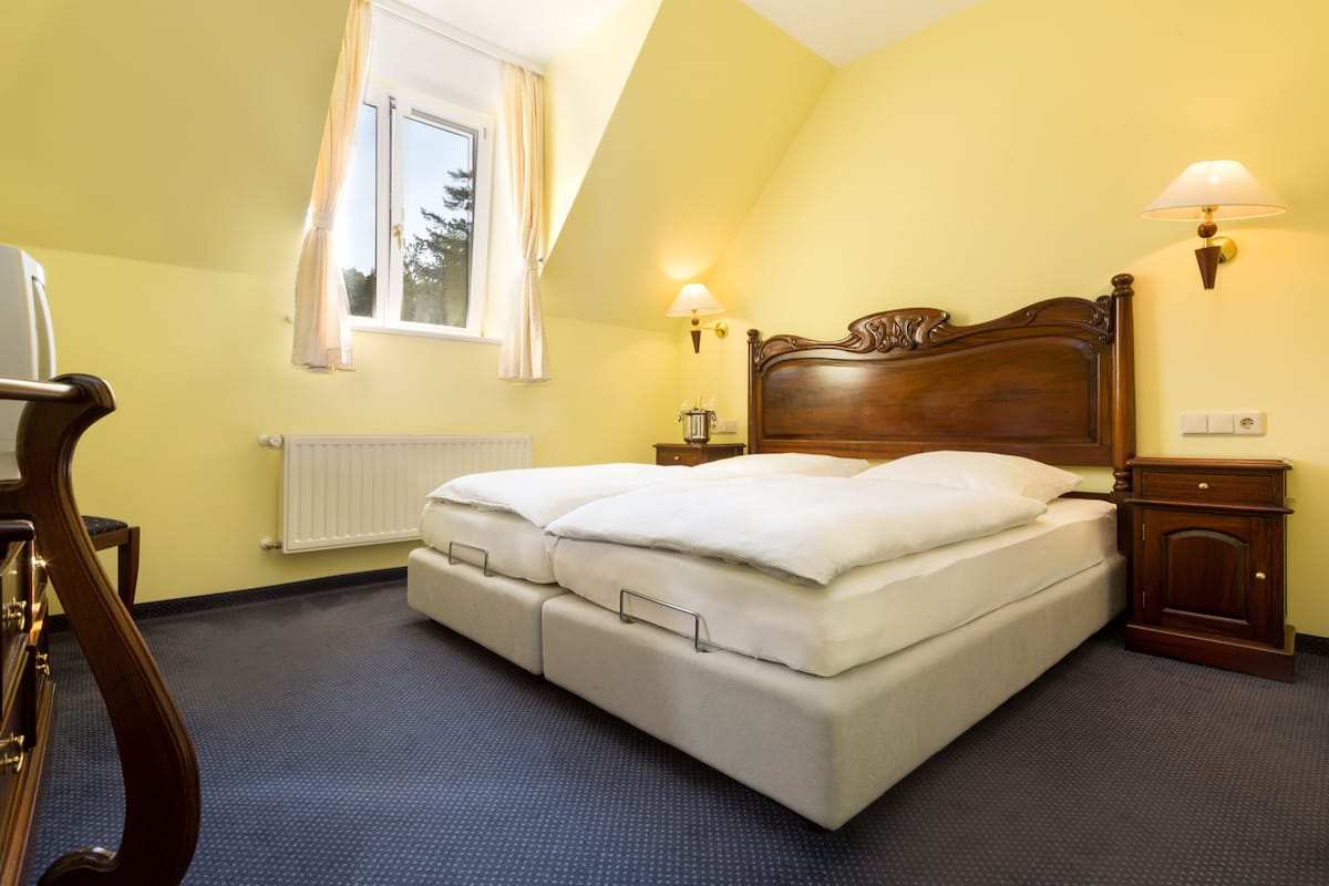 Maisonette | 1 slaapkamer, hypoallergeen beddengoed, een minibar