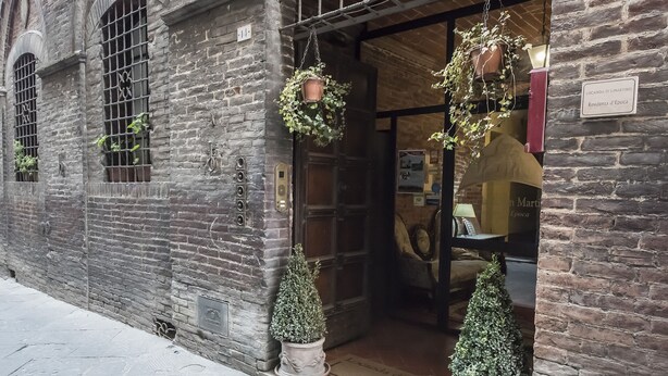 Entrée de l’hébergement