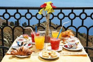 Daily local cuisine breakfast (EUR 7.50 per person)