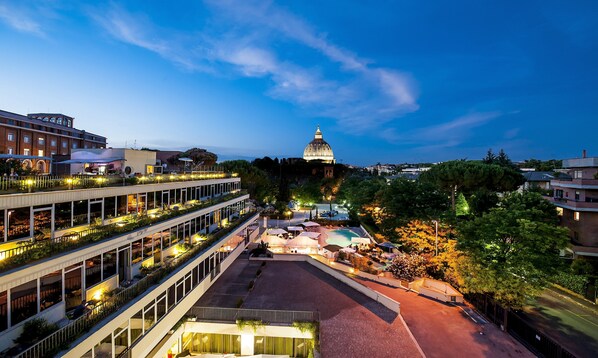Rooftop terrace - Cardinal Hotel St. Peter (Rome)