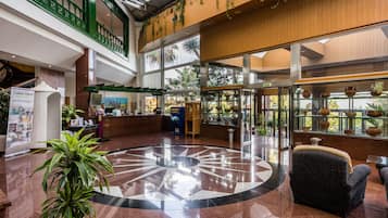 Sala de estar en el lobby