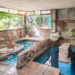 Bastu, bubbelpool, ångbastu, turkiskt bad/hamam och kroppsbehandlingar