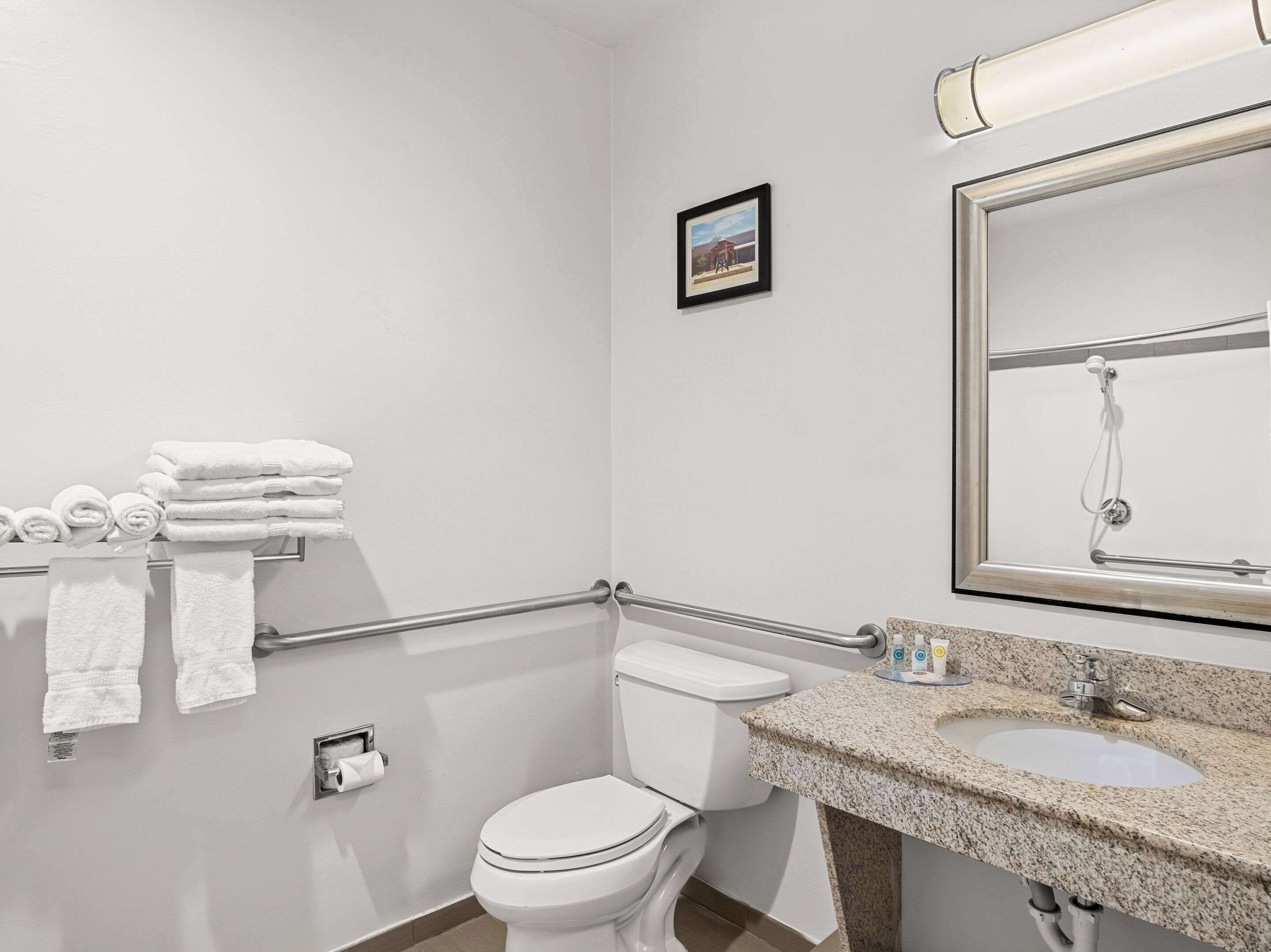 premium bedding, desk, iron/ironing board, free cots/infant beds