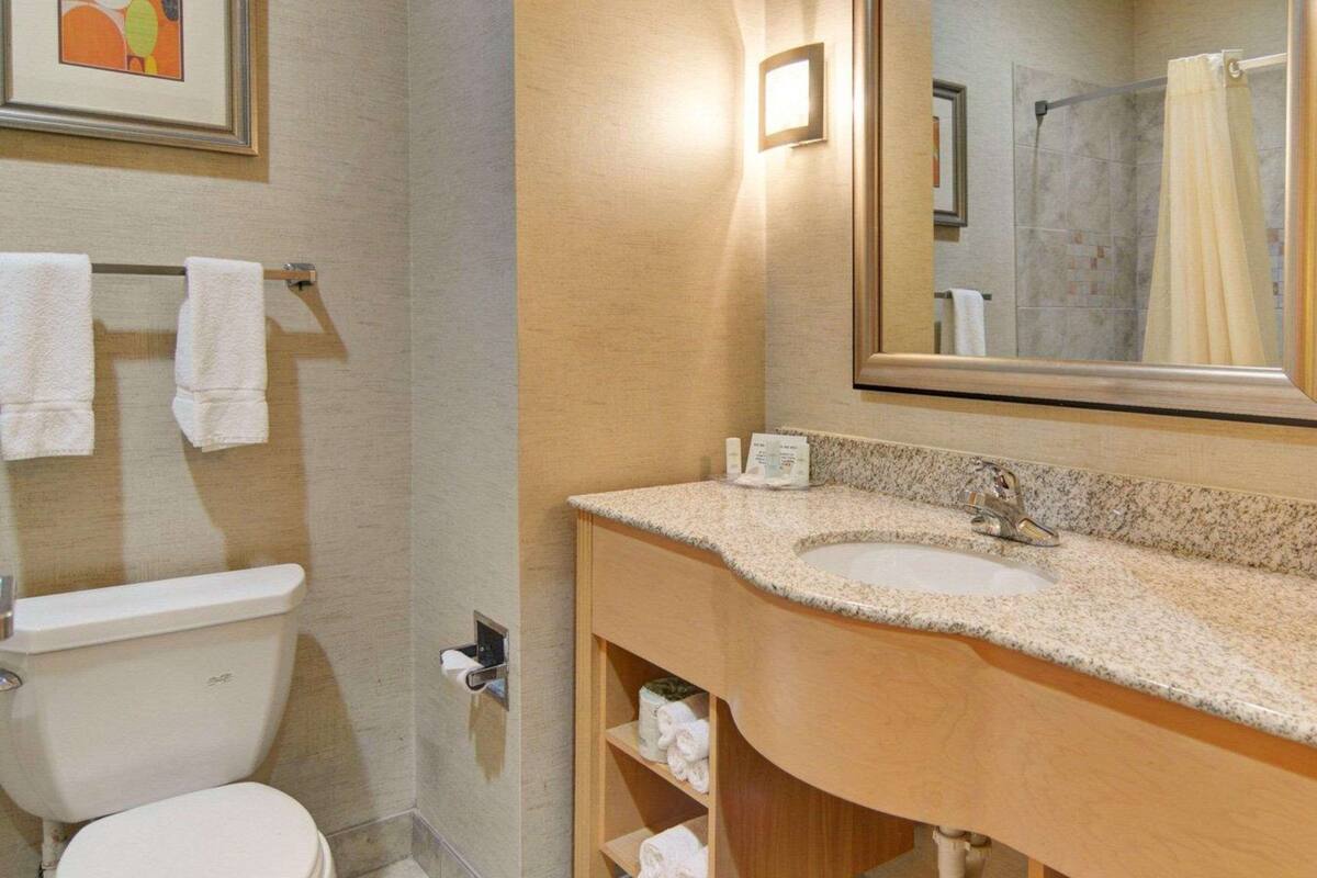 premium bedding, desk, iron/ironing board, free cots/infant beds