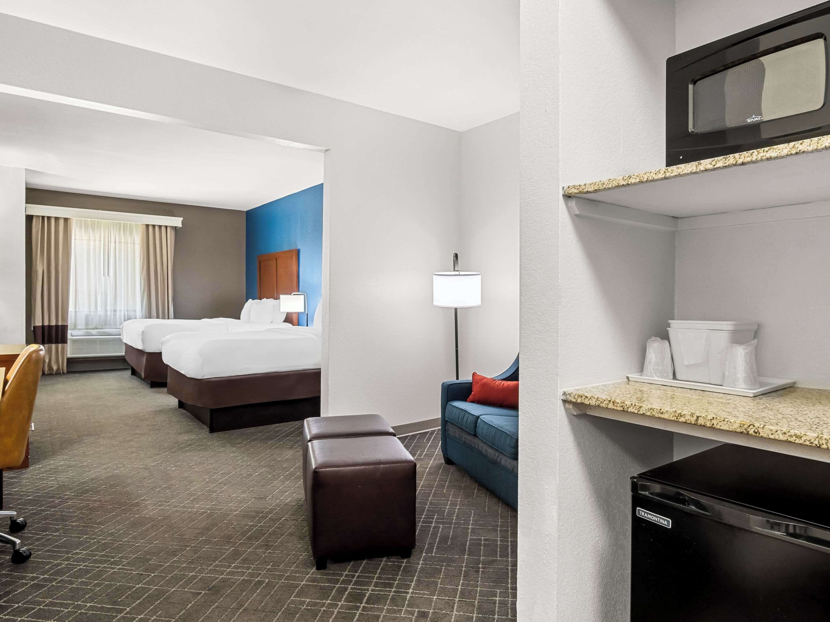 premium bedding, desk, iron/ironing board, free cots/infant beds