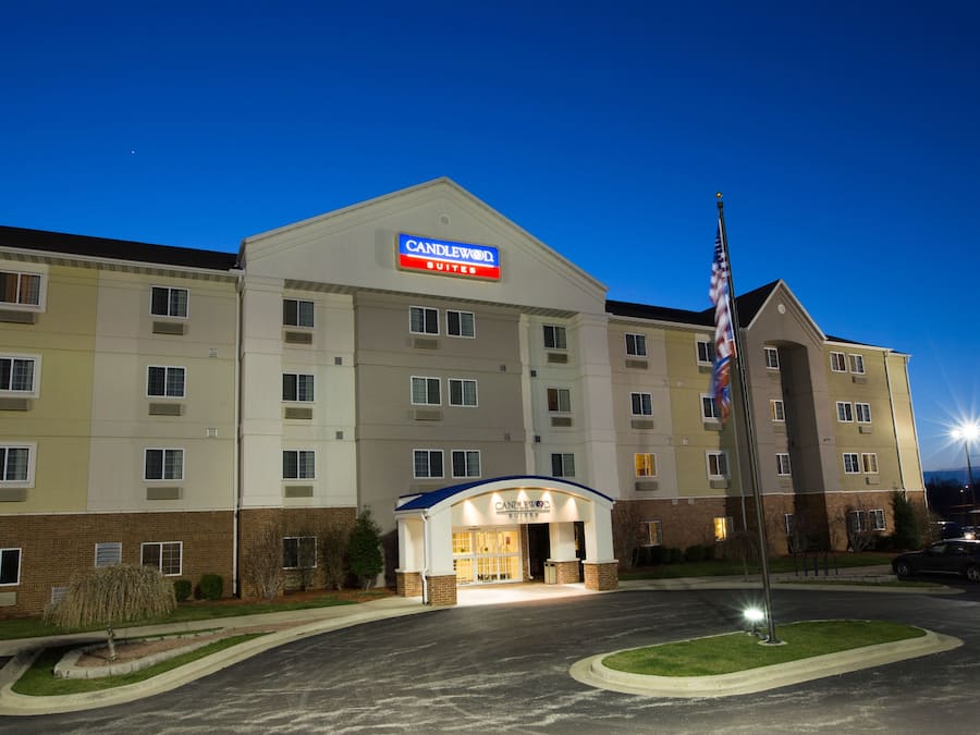 Front of property - evening/night