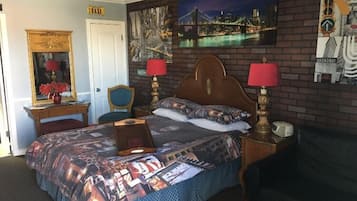 In-room safe, desk, iron/ironing board, cribs/infant beds