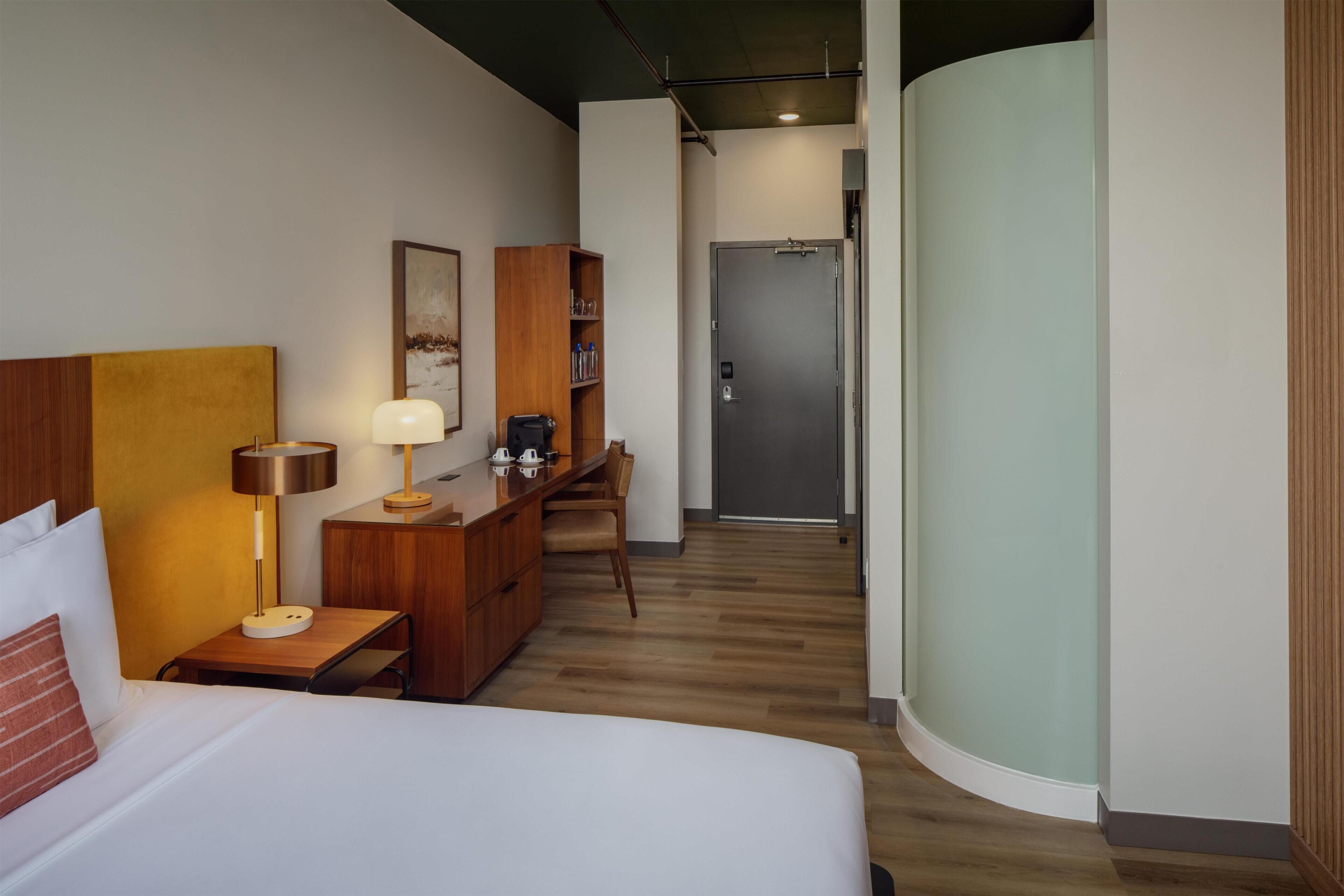 Egyptian cotton sheets, premium bedding, pillow-top beds, in-room safe