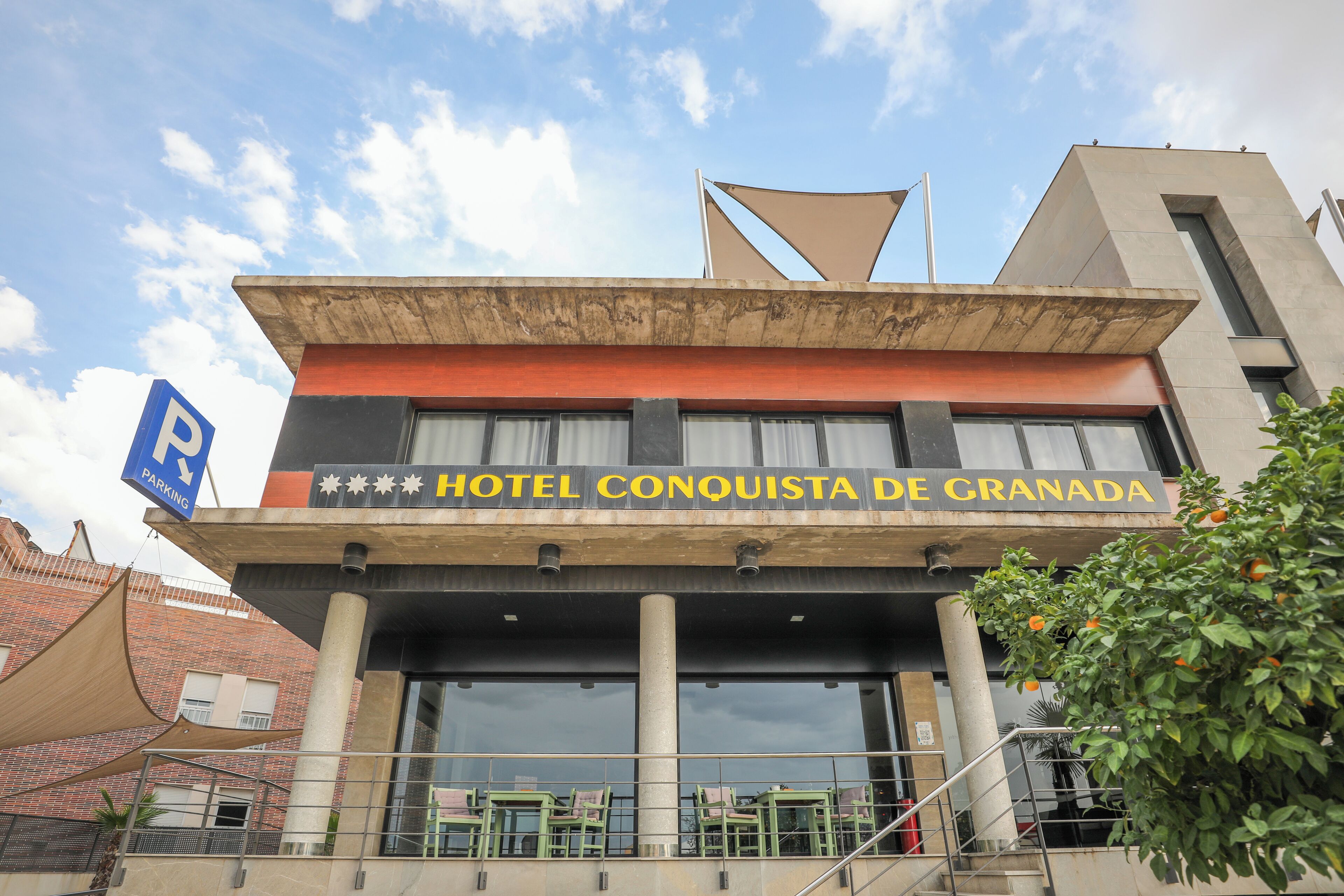 Façana frontal de l&#x27;allotjament