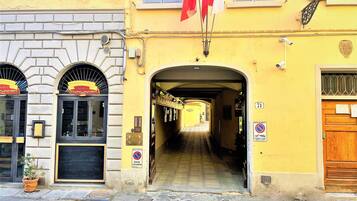 Facciata della struttura