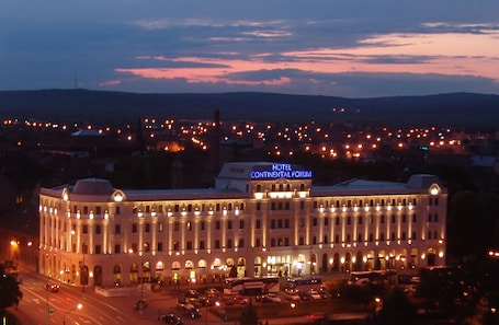Front of property - evening/night