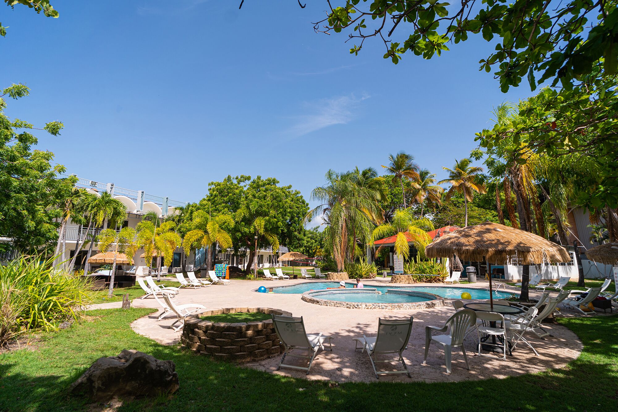 Outdoor pool, open 9:00 AM to 11:00 PM, pool umbrellas, sun loungers