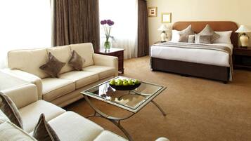 Junior-suite - 1 kingsize-seng | Opholdsområde