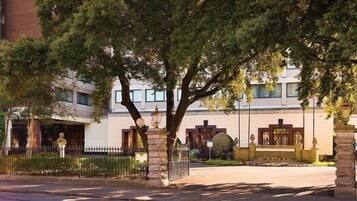 Overnatningsstedets facade