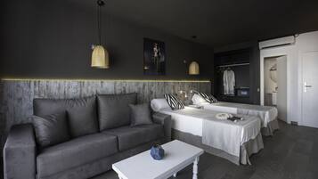 Cofres nos quartos, Wi-Fi de cortesia, roupa de cama