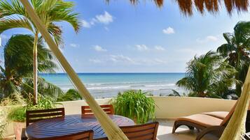 Vista a la playa o al mar