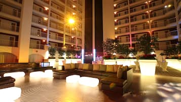 Sala de estar en el lobby