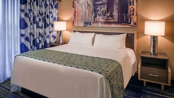 1 bedroom, pillowtop beds, in-room safe, desk