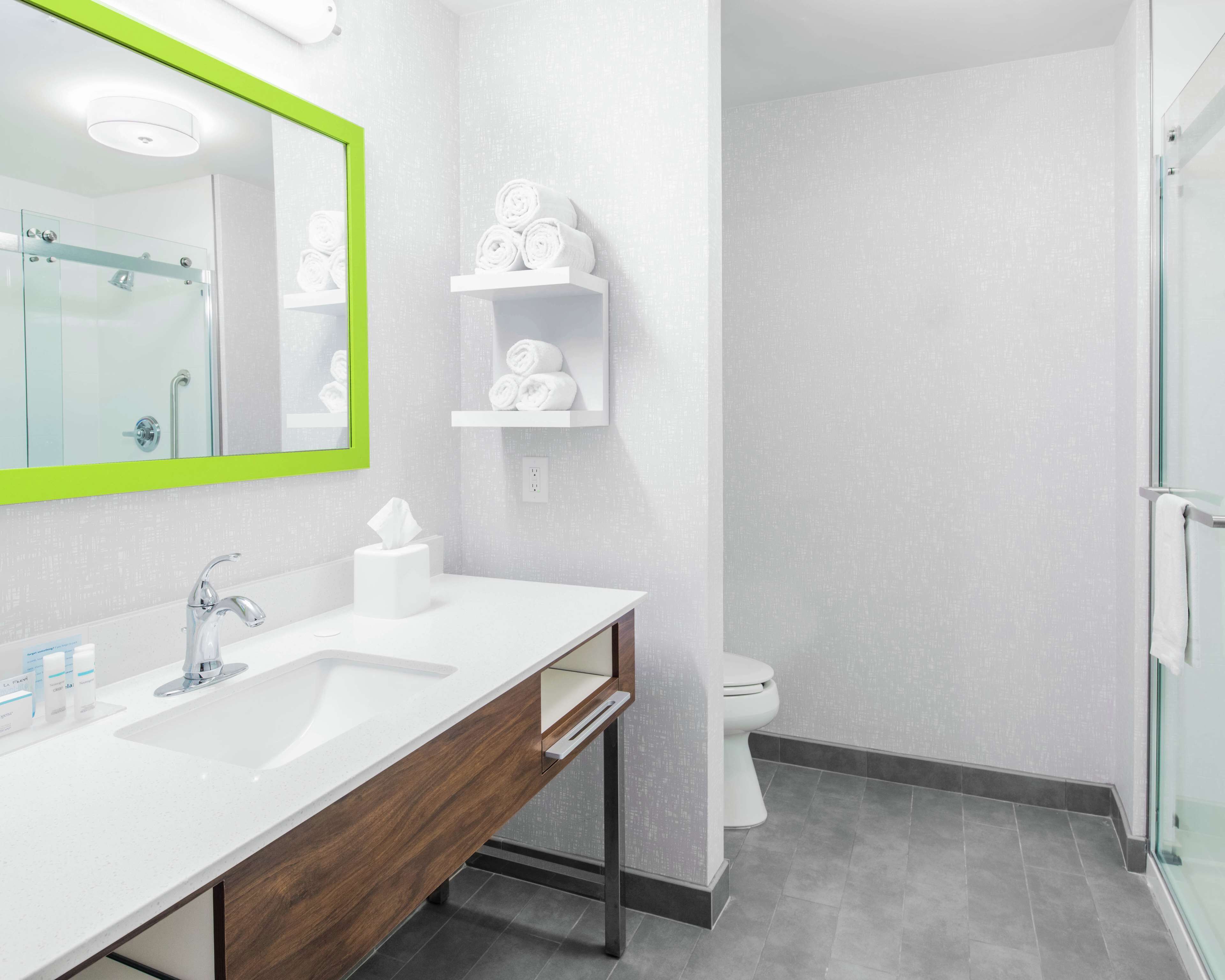 free toiletries, hair dryer, towels, soap