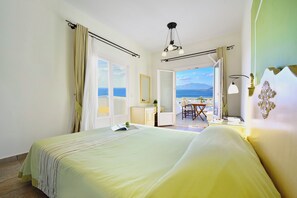 Chambre Supérieure, balcon, vue mer