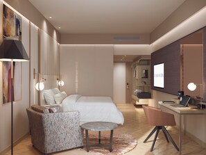 Minibar, coffres-forts dans les chambres, bureau, chambres insonorisées