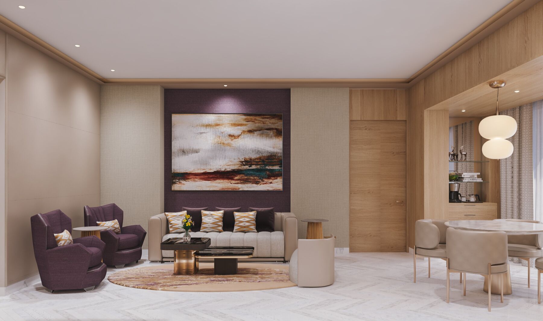 suite, 1 king bed (vivanta) | living area | lcd tv, dvd player, pay films