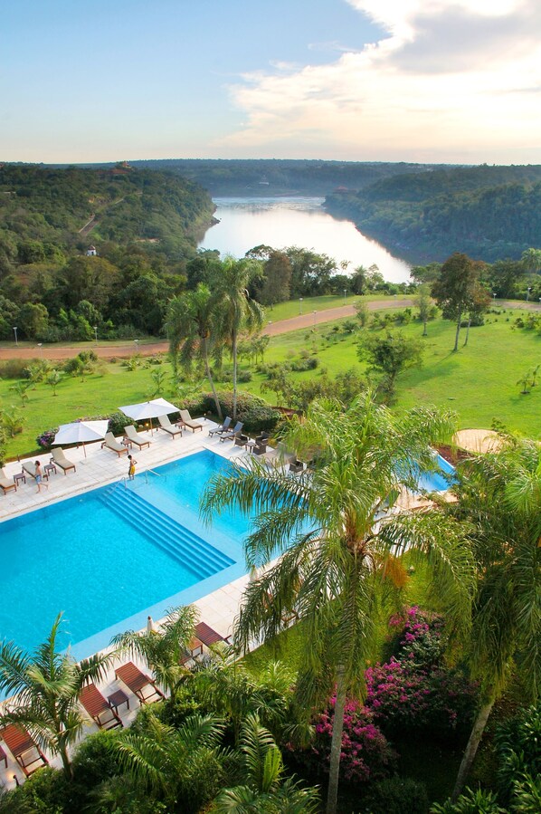 Vue depuis l’hébergement