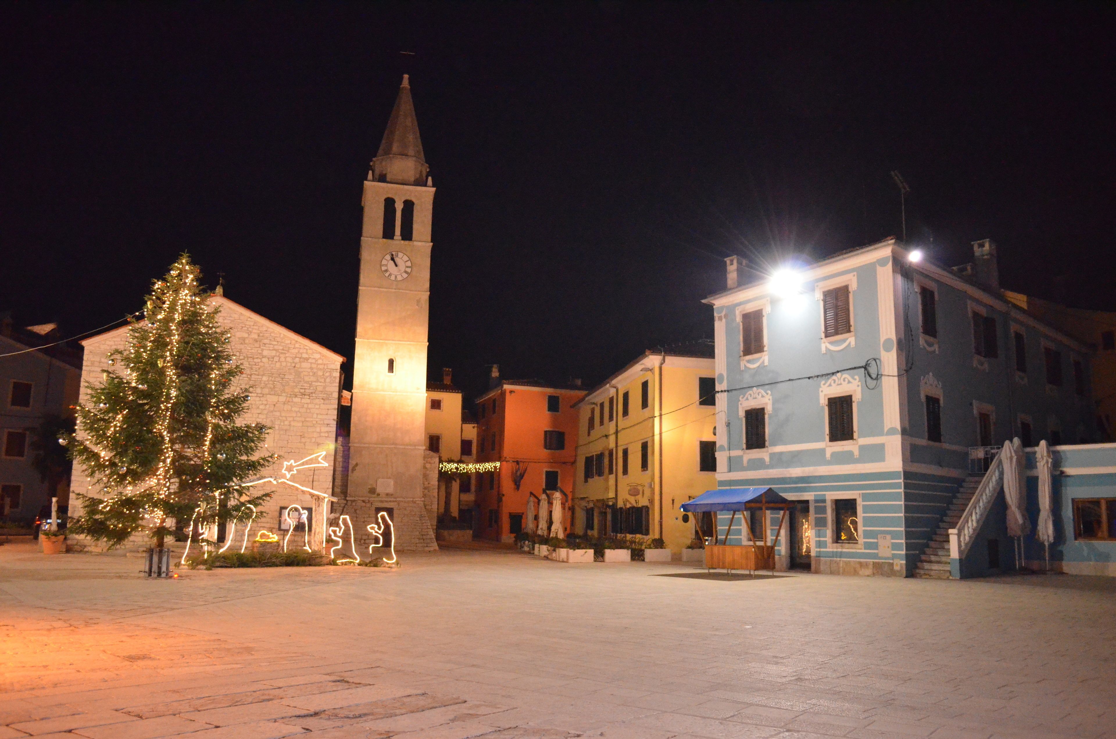 front of property – evening/night