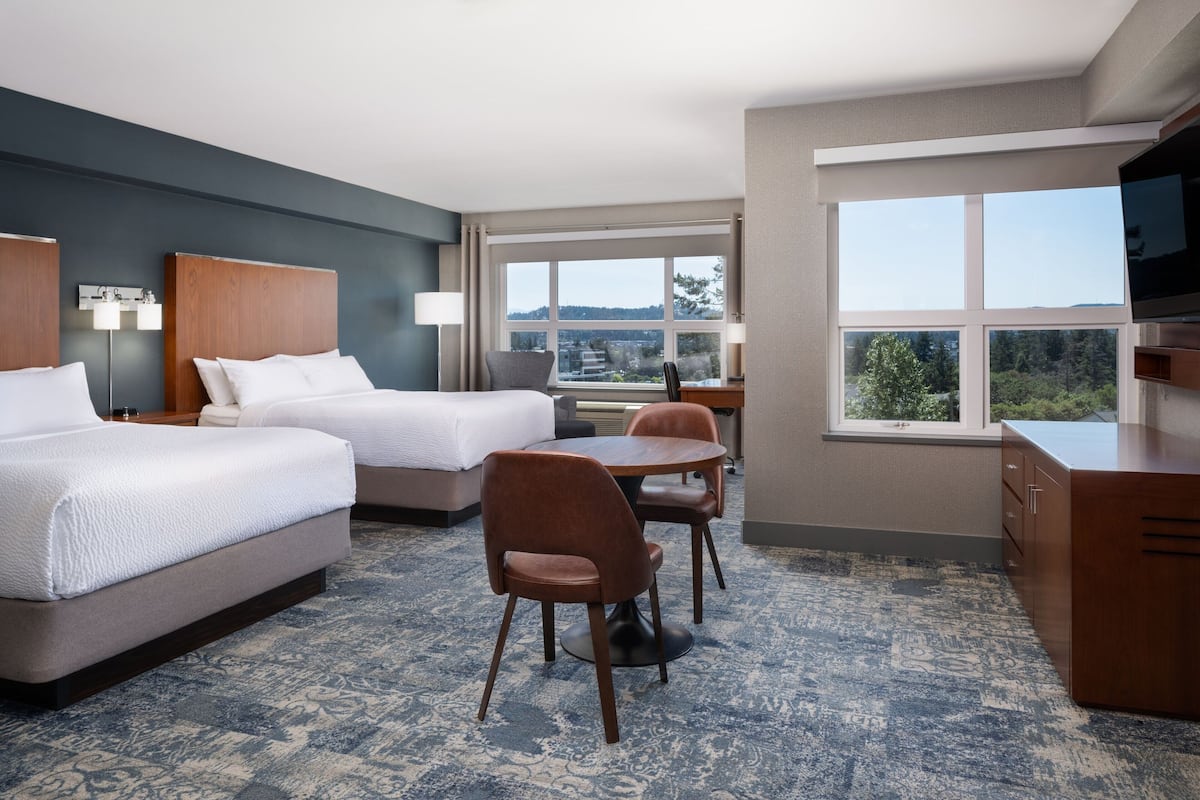 Suite, 1 Bedroom, Balcony, Corner | 1 bedroom, premium bedding, pillowtop beds, in-room safe