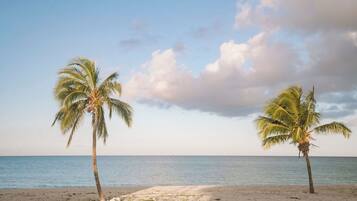 Tweepersoonskamer, voor 1 persoon, 1 slaapkamer, niet-roken, uitzicht op oceaan | Uitzicht op strand/zee