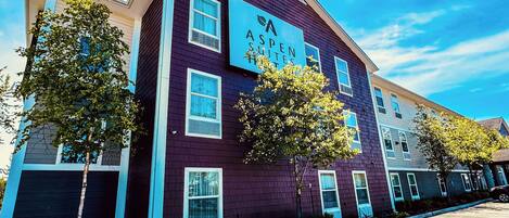 Fachada de la propiedad