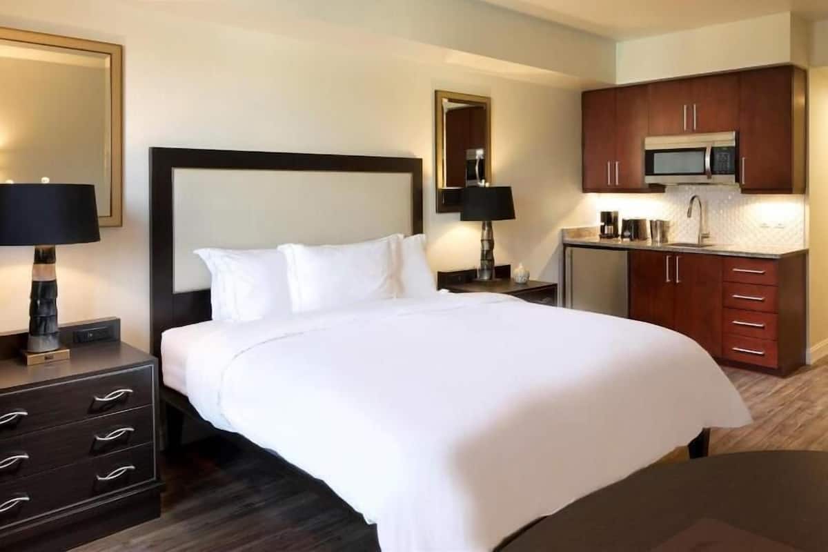 Premium bedding, pillow-top beds, in-room safe, blackout curtains
