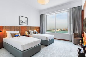 Habitación Premier, 2 habitaciones | Ropa de cama hipoalergénica y camas con pillow-top 