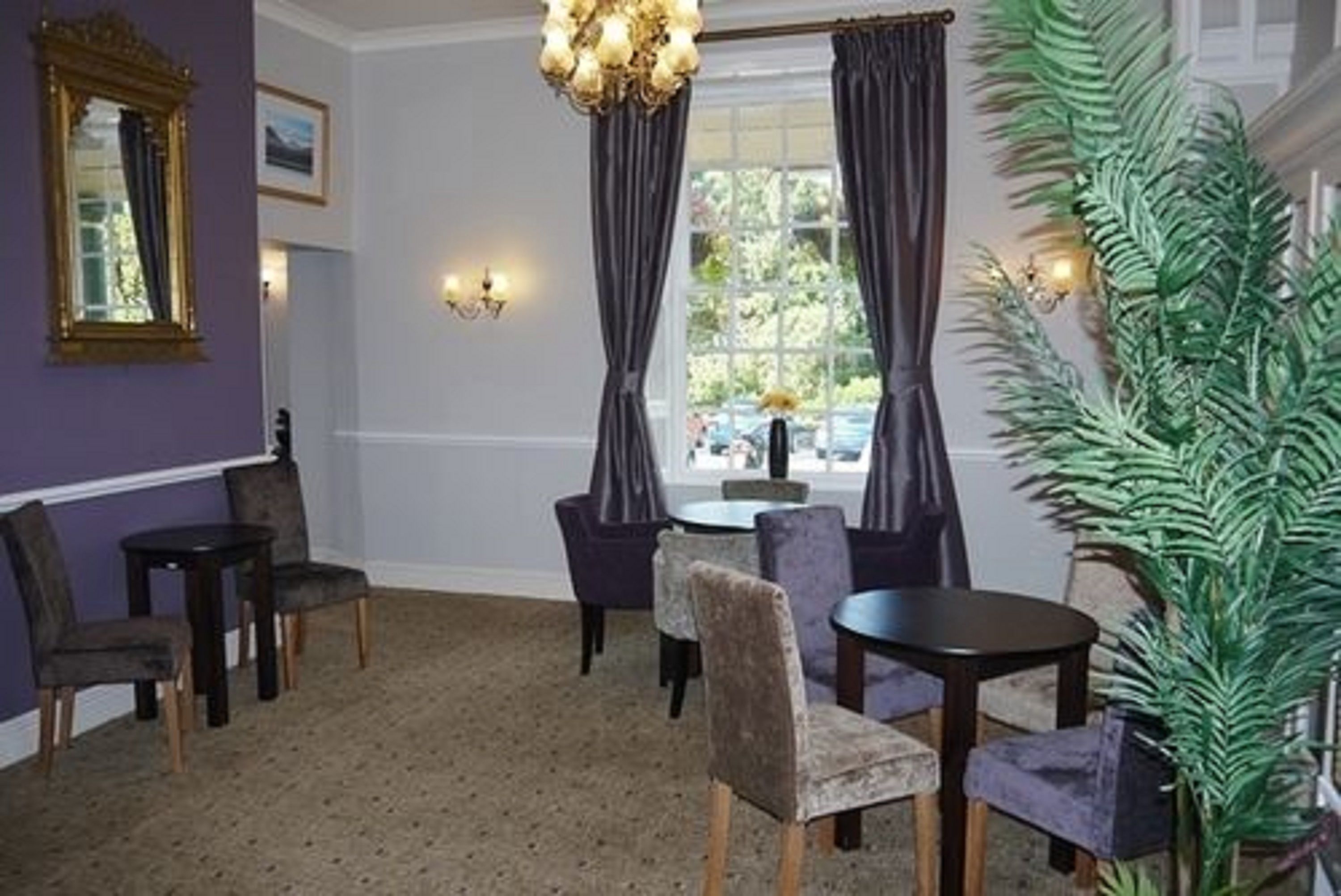 serves lunch and dinner