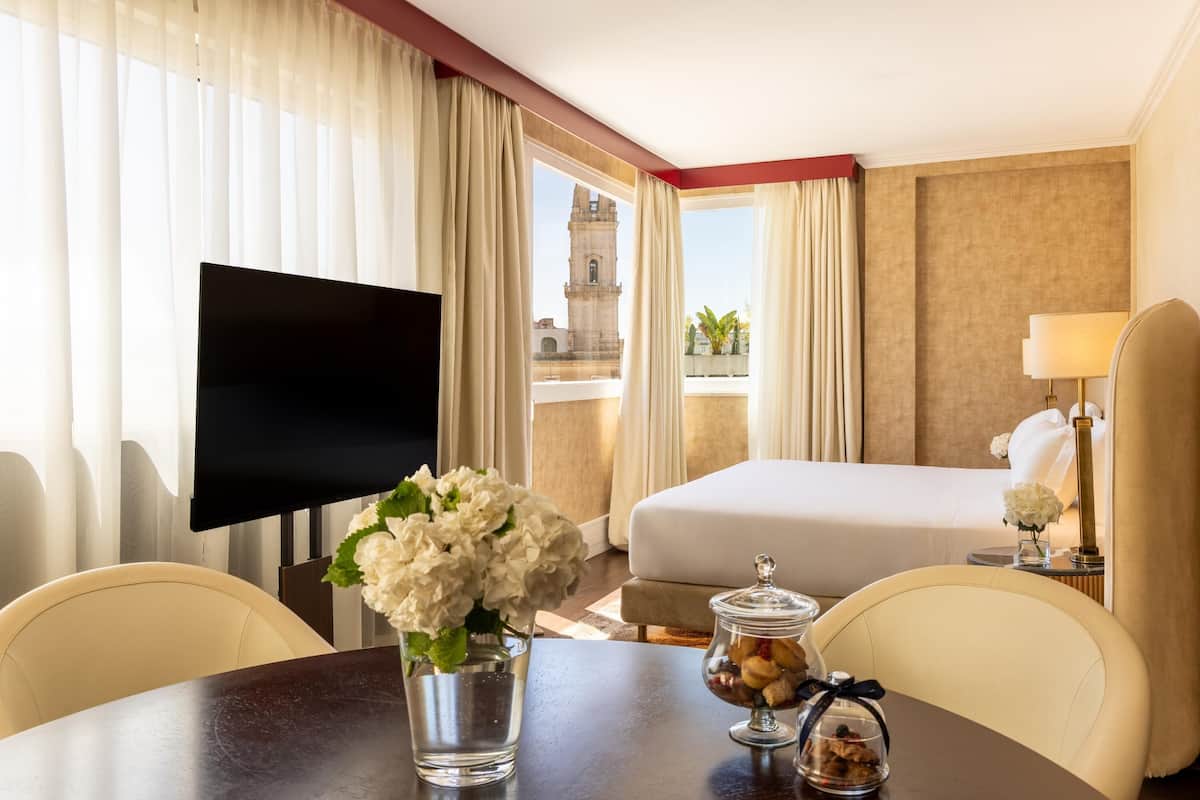 Suite, Terrace | Hypo-allergenic bedding available, minibar, in-room safe, desk