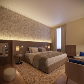 Literie hypoallergénique, minibar, coffres-forts dans les chambres
