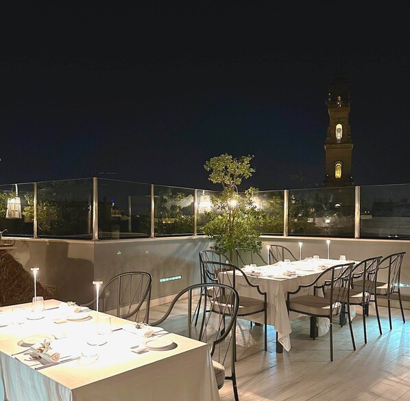 Rooftop terrace
