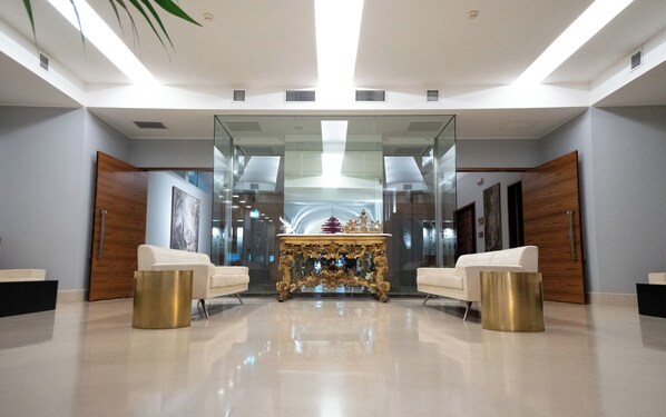 Sitzecke in der Lobby