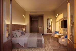 Hochwertige Bettwaren, Minibar, Zimmersafe, Schreibtisch