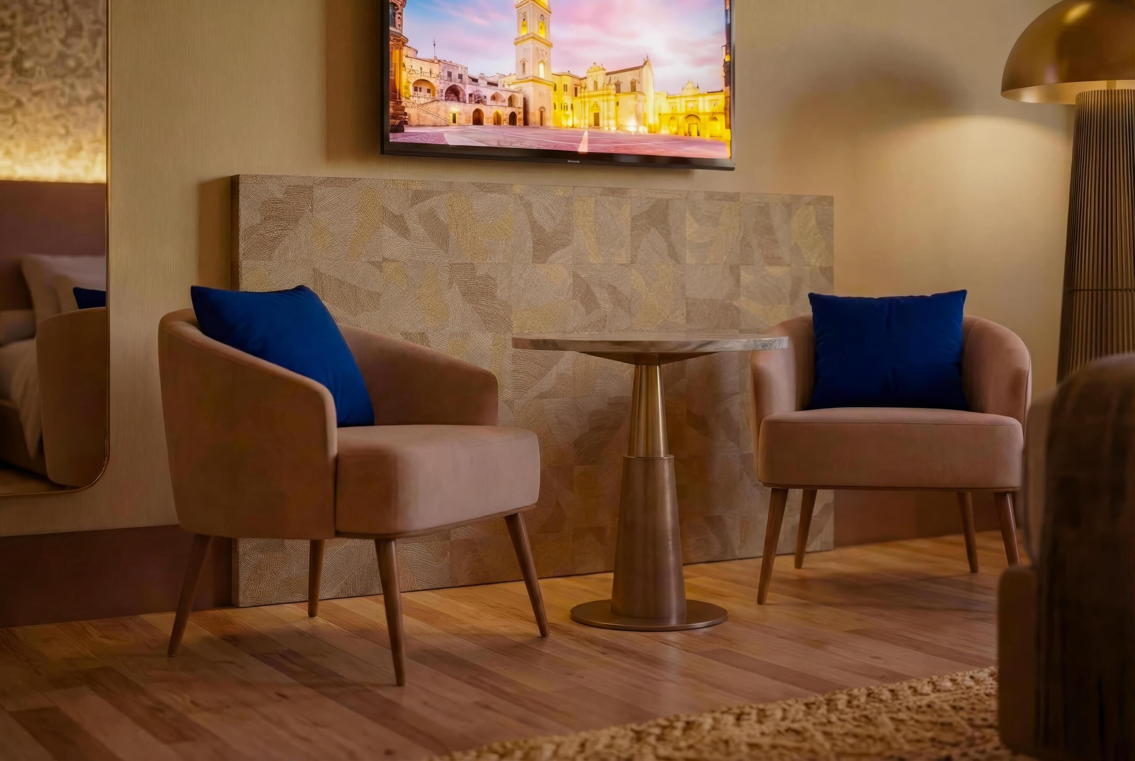 Biancheria da letto di alta qualità, minibar, una cassaforte in camera