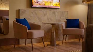 Biancheria da letto di alta qualità, minibar, una cassaforte in camera